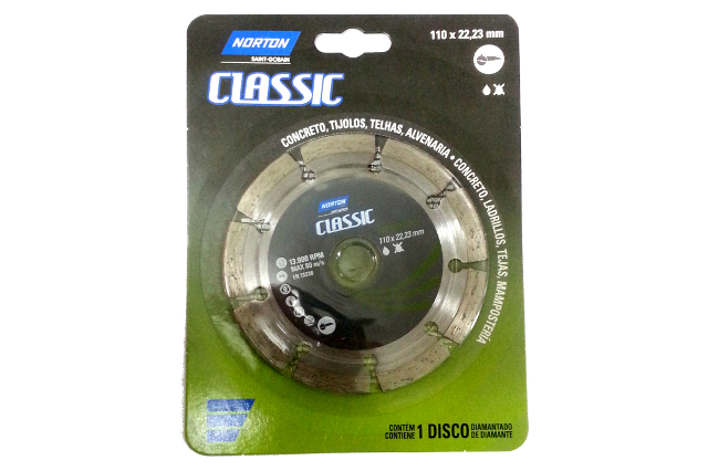 DISCO DIAMANTADO LINEA CLASSIC SEGMENTADO